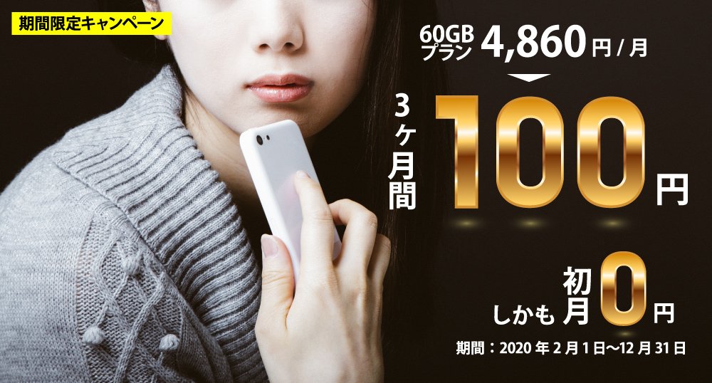 ペンギンモバイル 期間限定キャンペーン